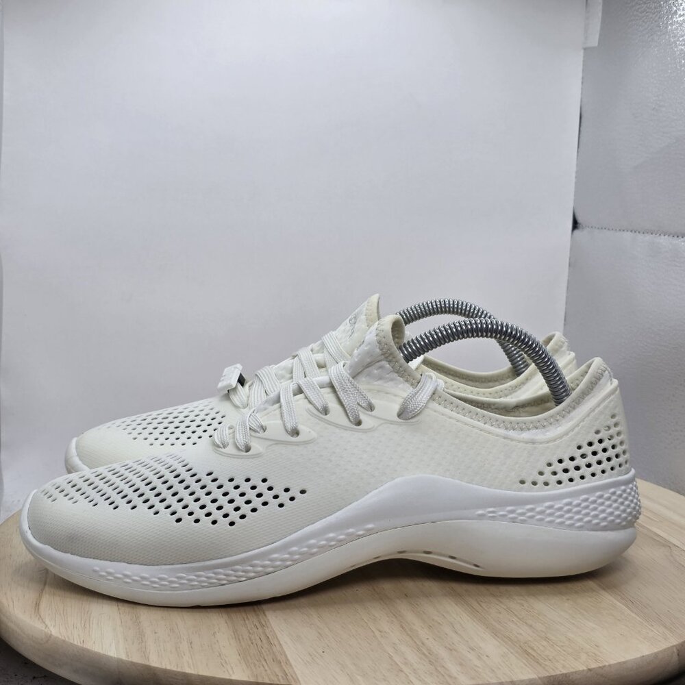 Mens Size 8‎ - CROCS LiteRide 360 Pacer 206715 Running Casual Shoes White